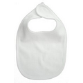 White 2-Ply Interlock Bib